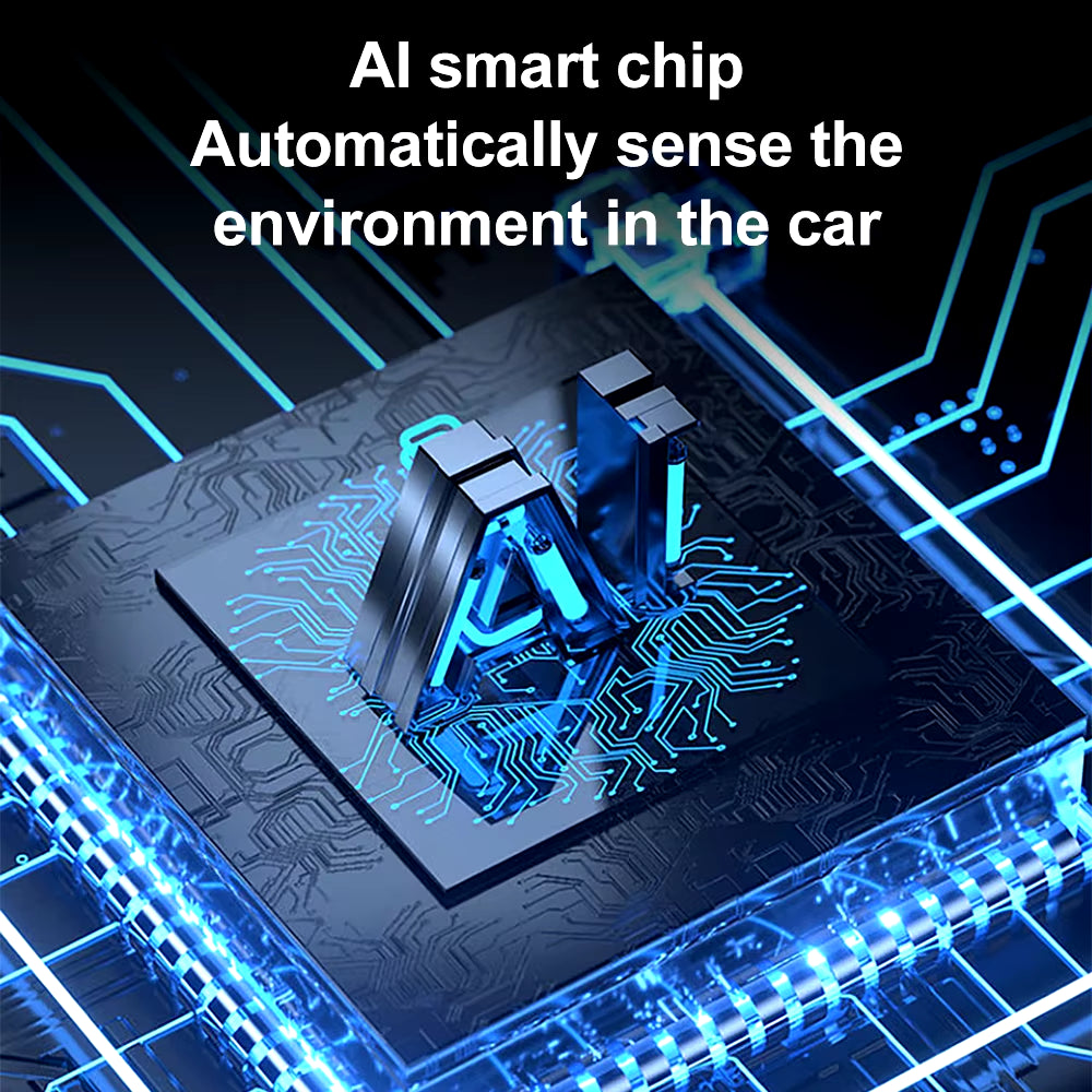 Humidifier Diffuser for Car - 260ML Small LED Light Aromatherapy Machine | Big Spray Air Humidification for Car, Home, Bedroom & Office