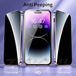 Double Glass Anti-Peep Privacy Magnetic Adsorption Case for iPhone 15/14/13/12 | Camera Lens Protection Cover